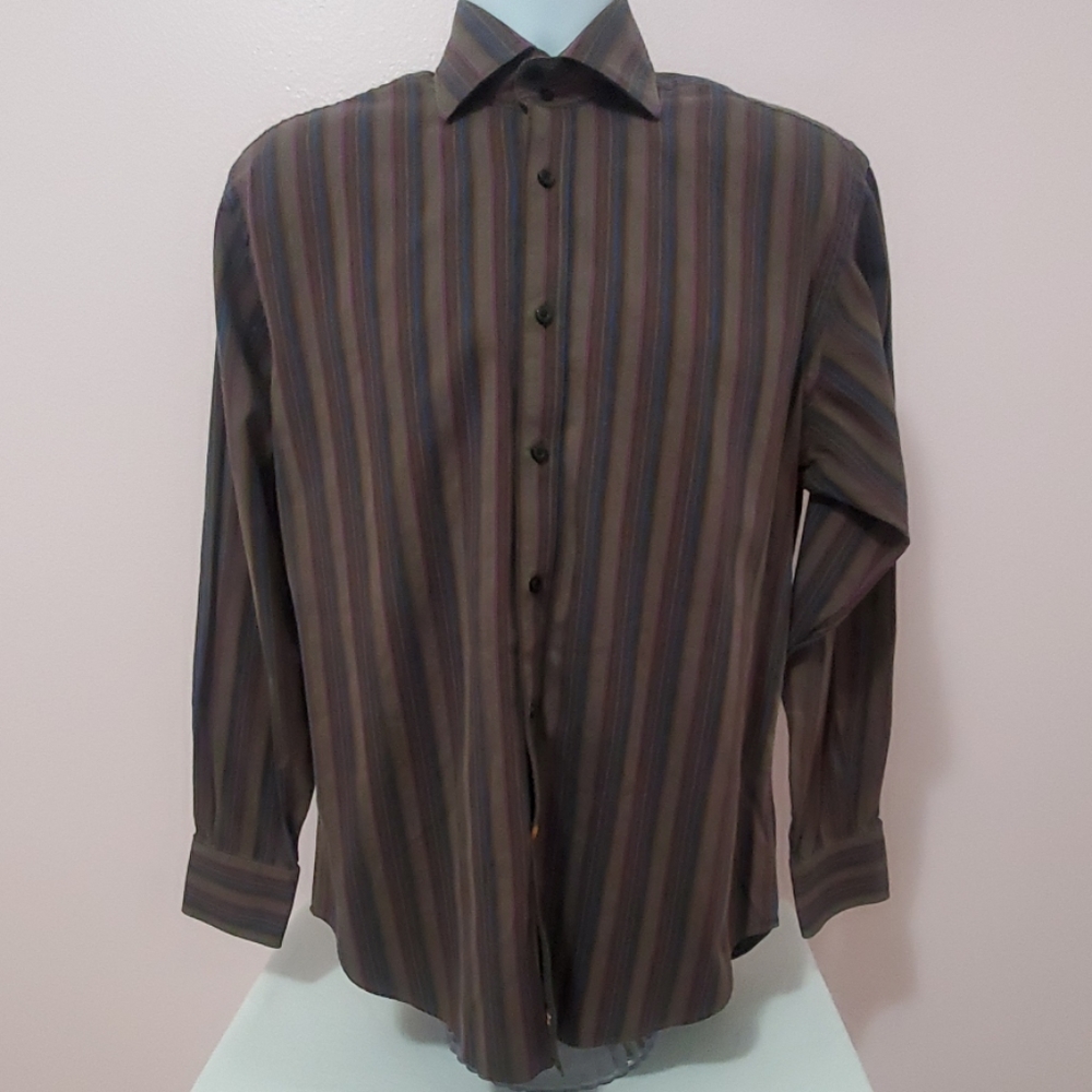 Thomas Dean Casual Button Down Shirt
